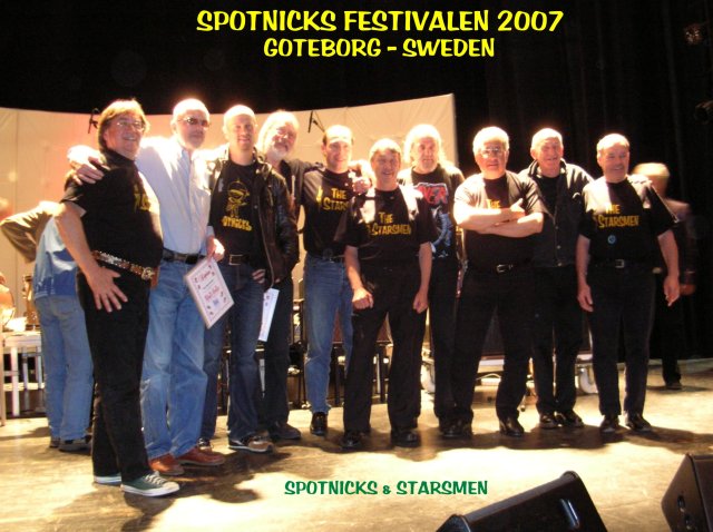 sweden : Starsmen and Spotnicks - Goteborg  2007